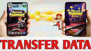 How to transfer subway surfers data to new mobile from old one | Transfer progress | screenshot 1