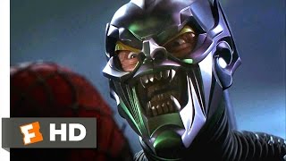 Spider-Man Movie (2002) - Spider-Man vs. Green Goblin Scene (8\/10) | Movieclips