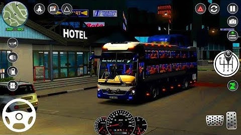 Coach Bus Simulator : City Bus | Coach Bus Part 5 - Harini game Android game