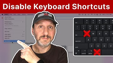 How To Disable a Keyboard Shortcut On a Mac