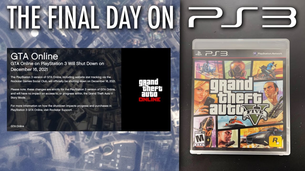 When is GTA Online shutting down on PS3 and Xbox 360?