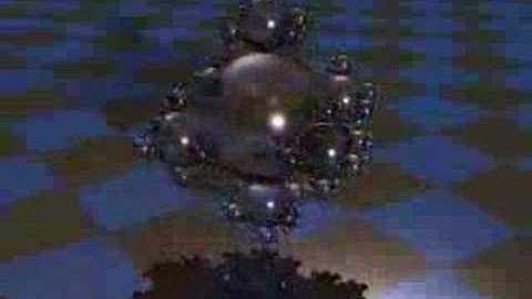 Raytraced Sphereflake