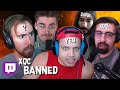 Streamers Reactions to XQC's 7 Days Twitch Ban After the Fall Guys Incident