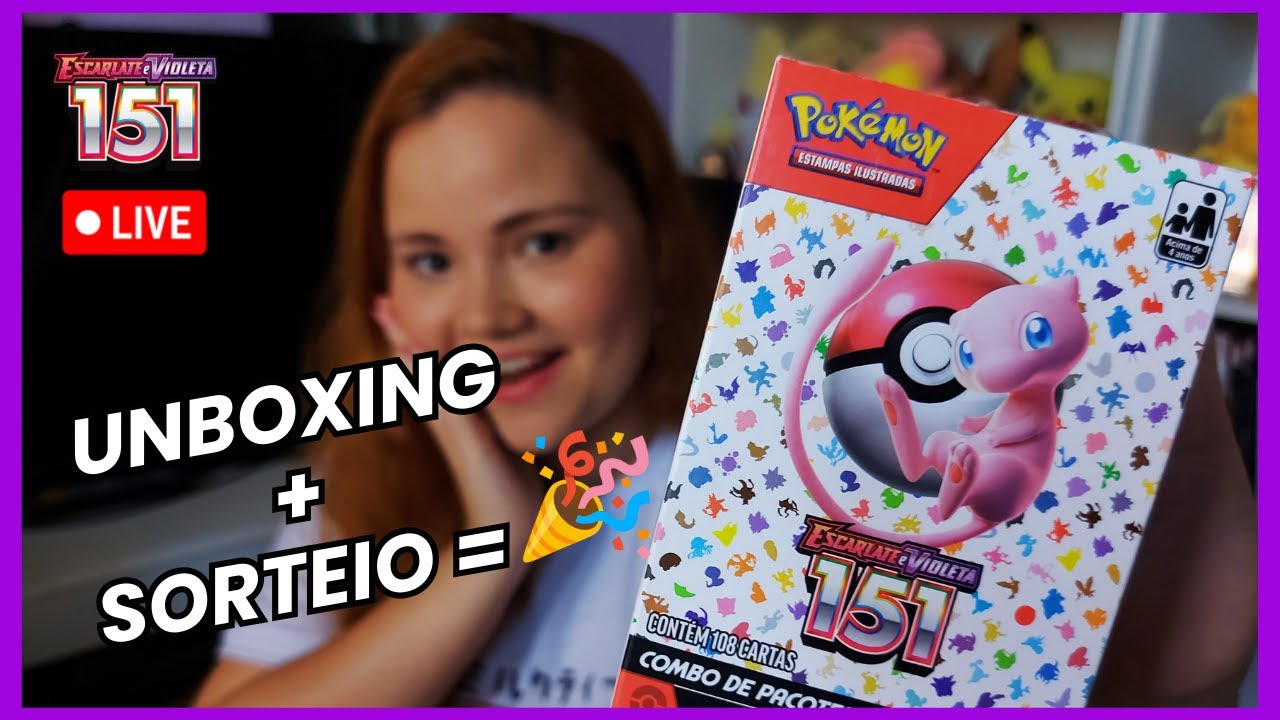 Abri 151 Boosters da Coleção Especial 151! Será que deu BOM?! - Cartas  Pokémon TIUSAM 