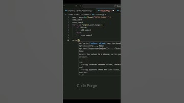 PYTHON PROGRAM TO FIND ODD AND EVEN SUM IN RANGE