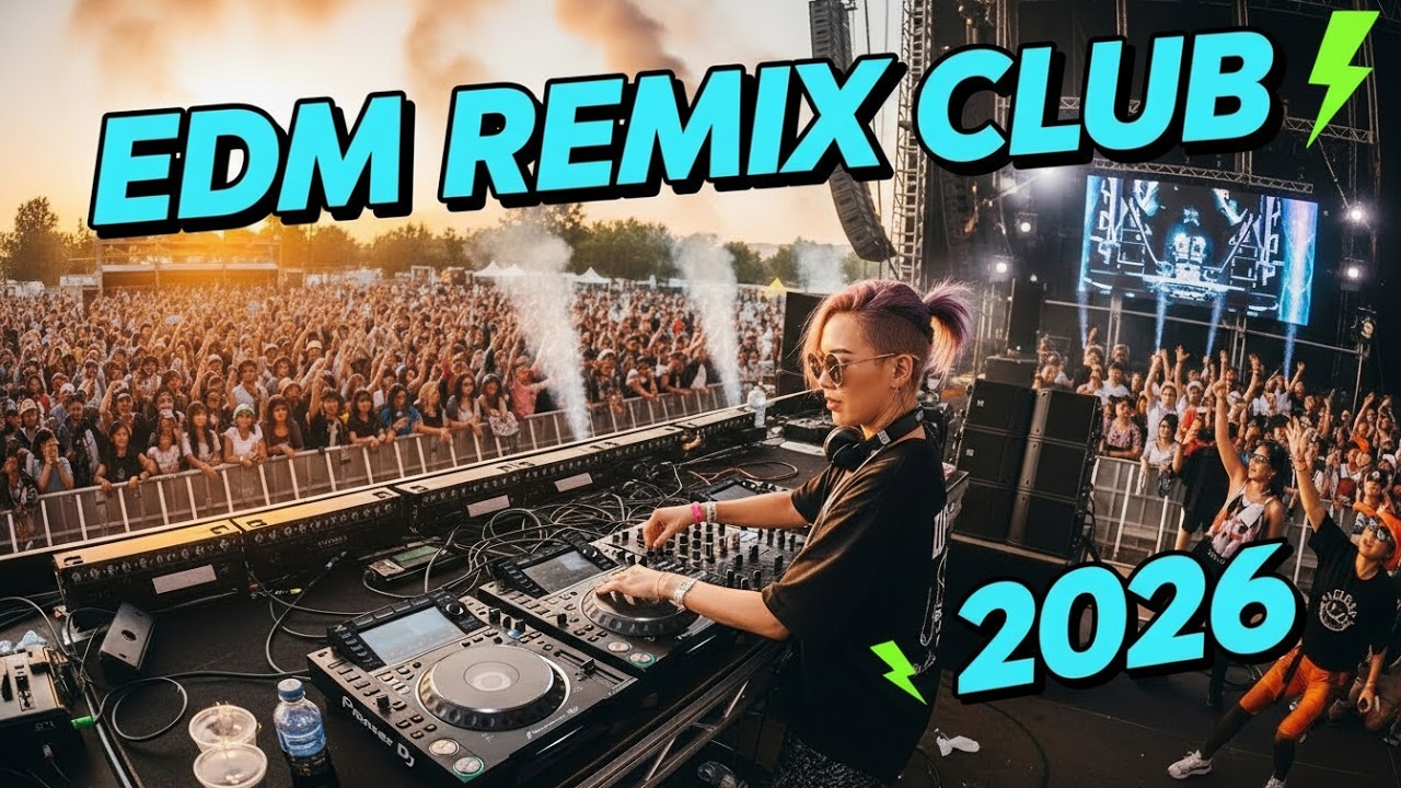 🎧 EDM Mix 2026 – Crazy Night Club Energy