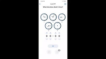 easy game what time does clock 5 show Level 277 #easygame