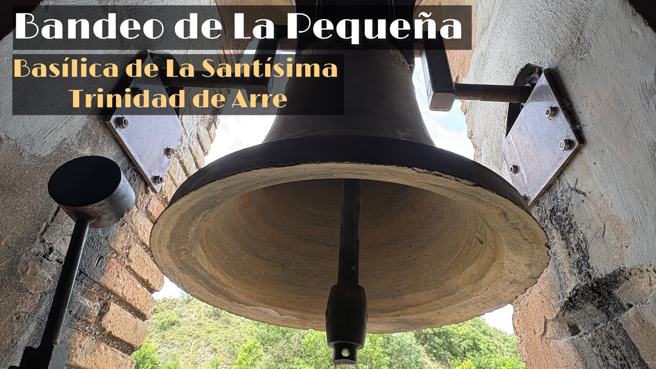 BANDEO de “La Pequeña” | Basílica de La Santísima Trinidad de Arre (Navarra) #bell #traditional