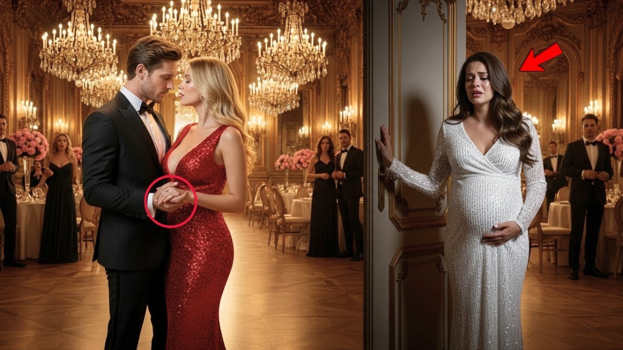 👉 A esposa grávida sai do gala em silêncio — pela manhã, o bilionário é destruído