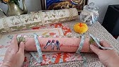 8. МК "Подушка с вышивкой"/1 этап - YouTube