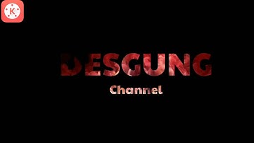 CARA BUAT INTRO TEXT EFFECT (SMOKE) KEREN UNTUK CHANNEL YOUTUBE DENGAN KINEMASTER