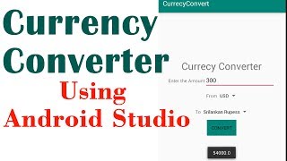 Currency converter using Using  Android Studio screenshot 5