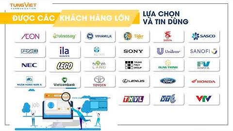 [TVC-VDS]Các công ty lớn sử dụng màn hình quảng cáo, màn hình ghép, màn hình VideoWall, màn hình Led