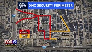 DNC road closures begin Friday night; Secret Service security plans take effect