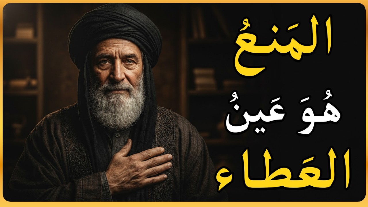 لماذا أغلق الله هذا الباب في وجهك رغم إلحاحك في الدعاء؟ | ابن عربي يشرح 'المنع هو عين العطاء