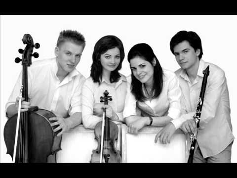 Hindemith Quartet  for Clarinet, Violin, Cello and Piano part 1/ "Messiaen Quartet" / 2009 / Moscow