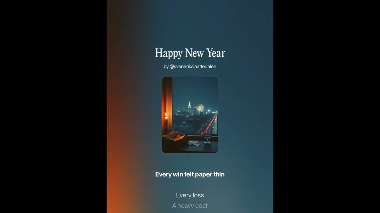 Anonymous - Happy New Year