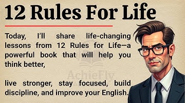 12 Rules For Life Book Summary 🔥 | Improve Your English Fluency | Graded Reader | Listen and Speak ✅