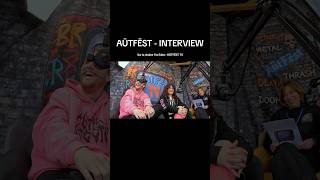 Interview du AÜTFËST disponible ici @autfesttv 🩵 #encounters #metal #interview #autfest #blegh