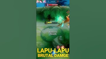 LAPU-LAPU ONE SHOT BUILD#short #mlbb #ml