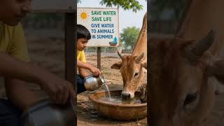 Save animals and help them by giving some water and care 🥹🫶🏻💗