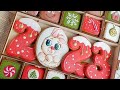 Christmas Cookie Decorations With Royal Icing @unique-ideas #christmascookie #royalicingcookies