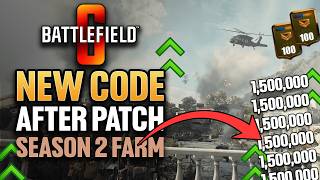 🤞*NEW* BATTLEFIELD 6 XP FARM🤞! AFTER SEASON 2 PATCH! MAX CHARACTER | DO IT NOW!