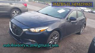 3MZBN1L34JM259821 Mazda Mazda3 2018