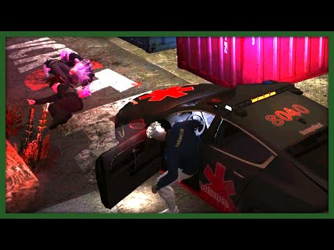 【VCR GTA2 #14】服も車も救急隊になりすまし、完璧な逃走補助をキメるぐちつぼファイナル【グランド セフト オートV】