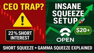 OPEN Stock WARNING 🚨 CEO Trap Could Trigger a MASSIVE Short + Gamma Squeeze to $20+