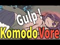 Komodo eat Azami【vore】