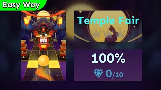 Rolling Sky - Temple Fair (Easy Way)