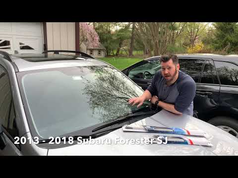 Subaru Forester HOW TO: Replace Windshield Wiper (2013-2018 SJ)