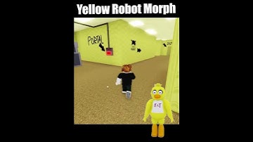 How To Find "YELLOW ROBOT MORPH" IN BACKROOMS #roblox #backrooms #shorts