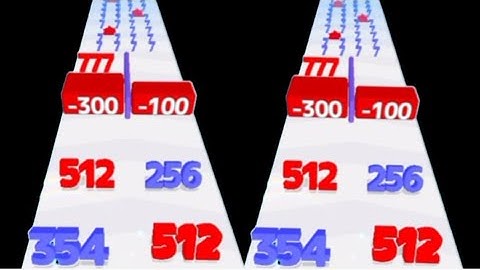 New Record With High Levels-Number Master Vs Number Rush 2048-Best Satisfying Math Gameplay