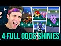 LIVE!! 4 FULL ODDS SHINIES IN 5TH GEN ~ 2 IN 20 MINUTES?! (+ 1 AbsolBlogs Reaction)