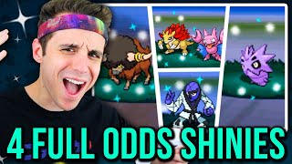 LIVE!! 4 FULL ODDS SHINIES IN 5TH GEN ~ 2 IN 20 MINUTES?! (+ 1 AbsolBlogs Reaction)