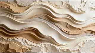 4K  Beige Abstract TV Art Screensaver | Framed TV Art | Art Painting - Yaffa Gallery screenshot 3
