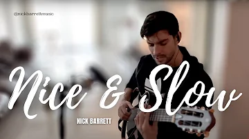 Nice & Slow - USHER (Nick Barrett Acoustic LIVE Cover)