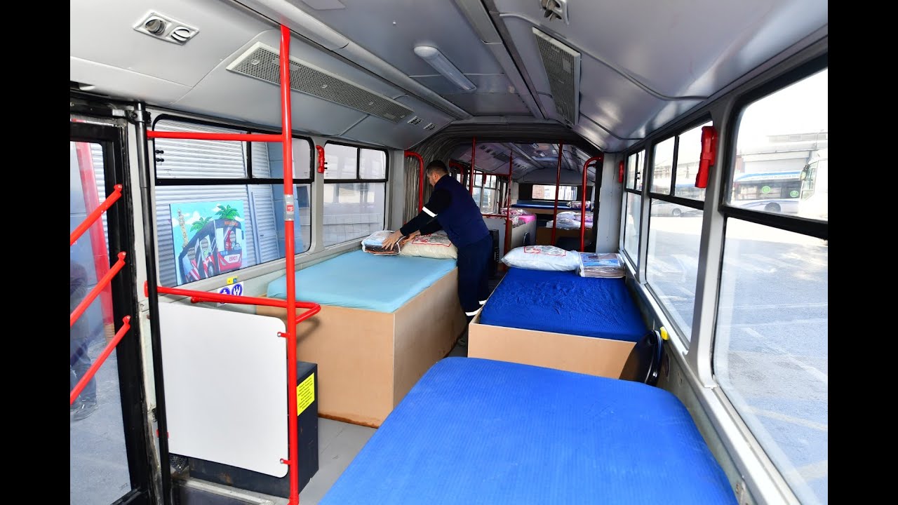 ESHOT Otobüsleri Barınma Aracına Dönüştürüldü