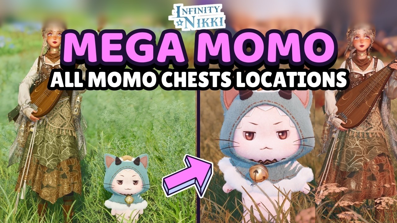 ALL #18 MOMO CHESTS Locations & How to Obtain Mega Momo Meow