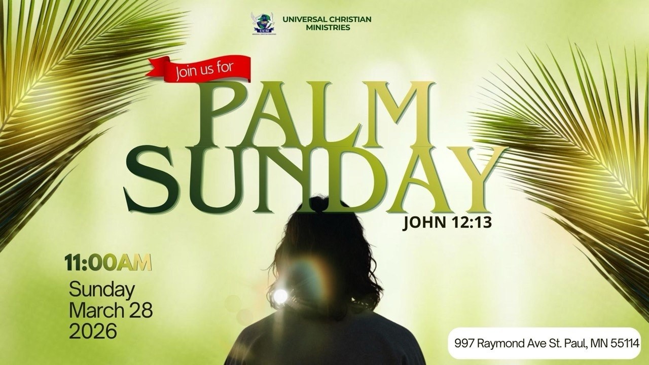 Palm Sunday Service LIVE with #BishopFataiJubril 3/29/26