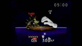 Smash Remix 2.0 | Giga Bowser | Classic Mode | No Commentary [Real N64 Hardware]