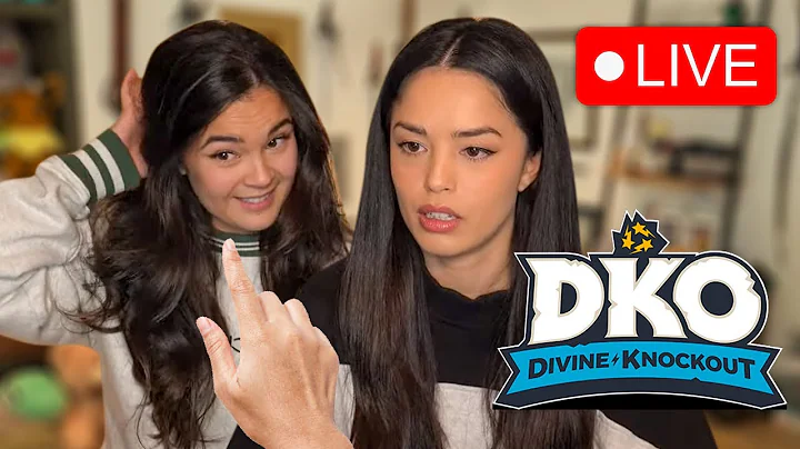 LIVE!My sister is here! Playing Divine Knockout wi...
