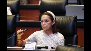 Senadora Josefina Vázquez Mota presenta reservas a un dictamen en materia de la Ley de Amnistía