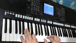 Где же ты была  - синтезатор Yamaha PSR-S750 chords