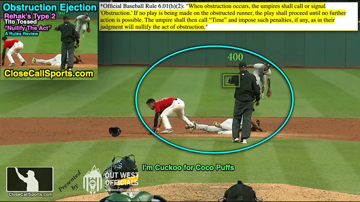 Ejection 064 - Tito Tossed After Umpire Rehak's Ob...
