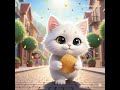 cute cat kitten meow dance kids cartoon #trending #shorts #cartoon #foryou #shortvideo