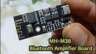 how to make MH-M38 Board bluetooth powerful amplifier at home  step by step