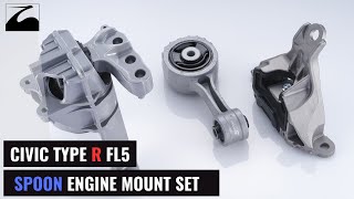 SPOON SPORTS  - ENGINE MOUNT SET // FL5 CIVIC TYPE R